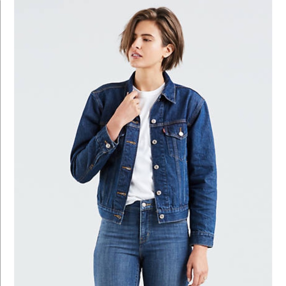 Levi’s ex-boyfriend trucker jacket